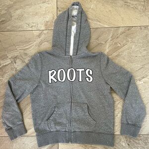 Kids Roots Zip-up sweater
